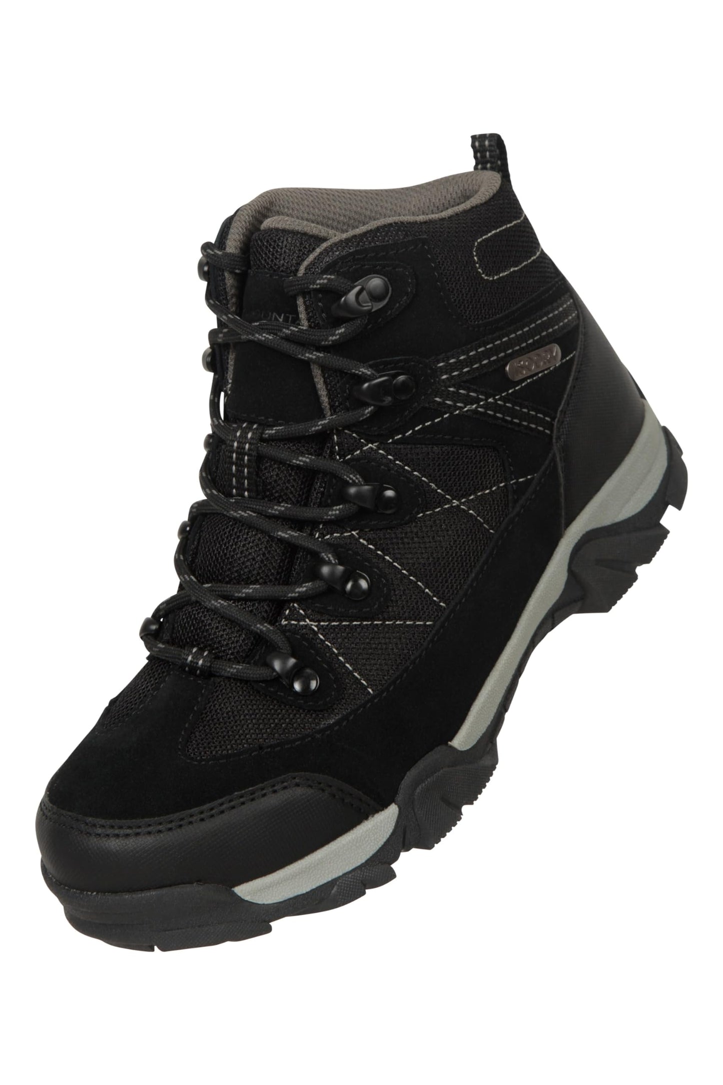 Mountain Warehouse Trail Kids Waterproof Boots - Synthetic Mesh Upper Girls & Boys Shoes, EVA Footbed, High Traction