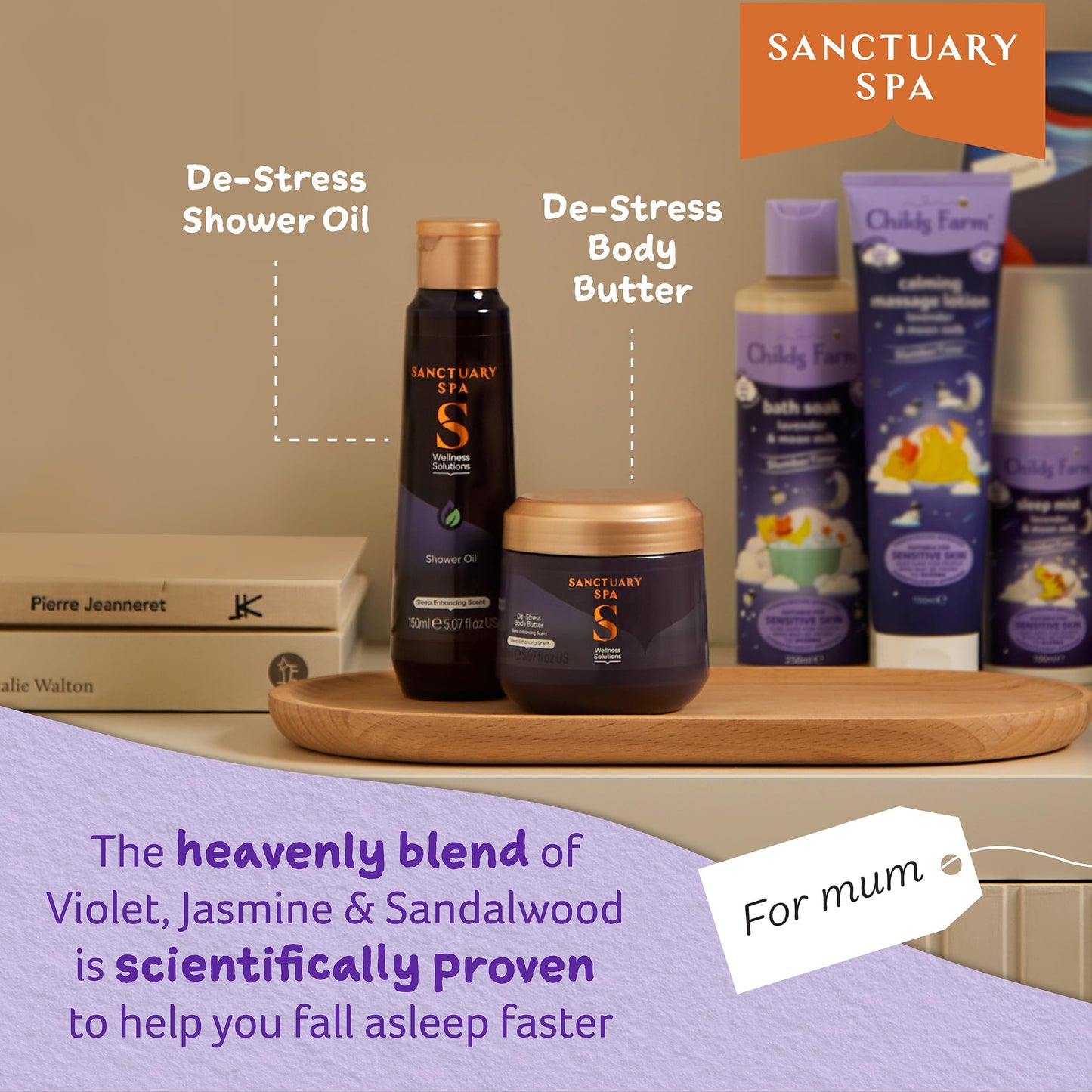 Childs Farm Mum and Baby Sweet Dreams Gift set,- Vegan and Cruelty-Free