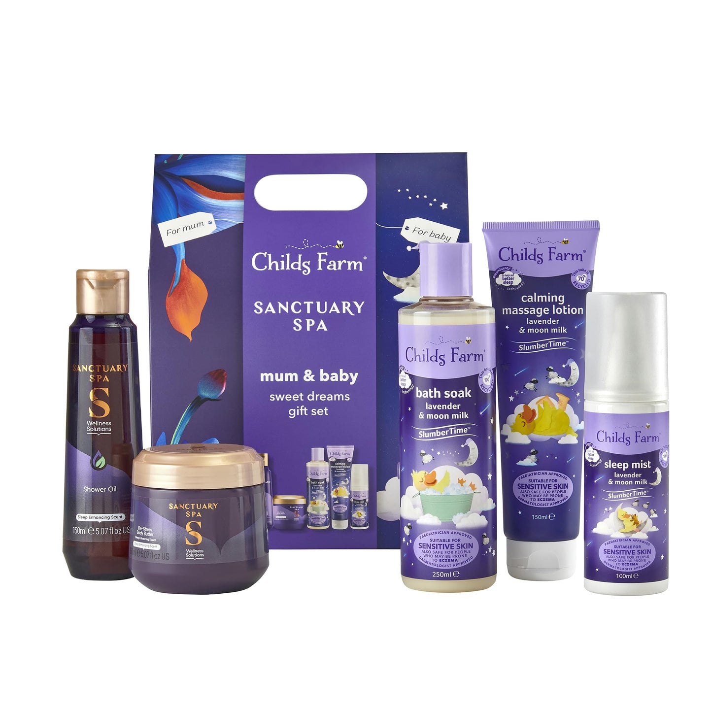 Childs Farm Mum and Baby Sweet Dreams Gift set,- Vegan and Cruelty-Free