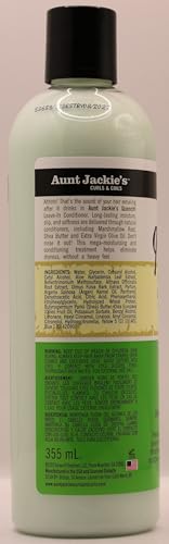 Aunt Jackies Curls & Coils TRIO BUNDLE |Oh So Clean Shampoo 355ml | Curl La La Defining Curl Custard 426 g | Quench Moisture Intensive Leave In Conditioner 355 ml