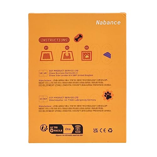 Nabance Baby Handprint and Footprint Kit, Paw Print Kit for Dogs & Cats, 4 Inkless Print Pads, 8 Imprint Cards, Dog Paw Print Kit, Pet Paw Stamp Pads, Pawprint Family Keepsake Kit, Medium Size