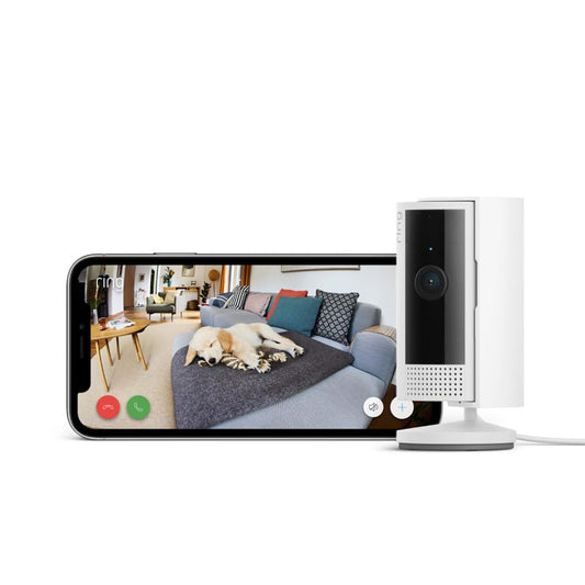 Ring Indoor Camera (2nd Gen) | Plug-In Pet Security Camera | 1080p HD, Two-Way Talk, Wifi, Privacy Cover, DIY | alternative to CCTV system | 30-day free trial of Ring Home