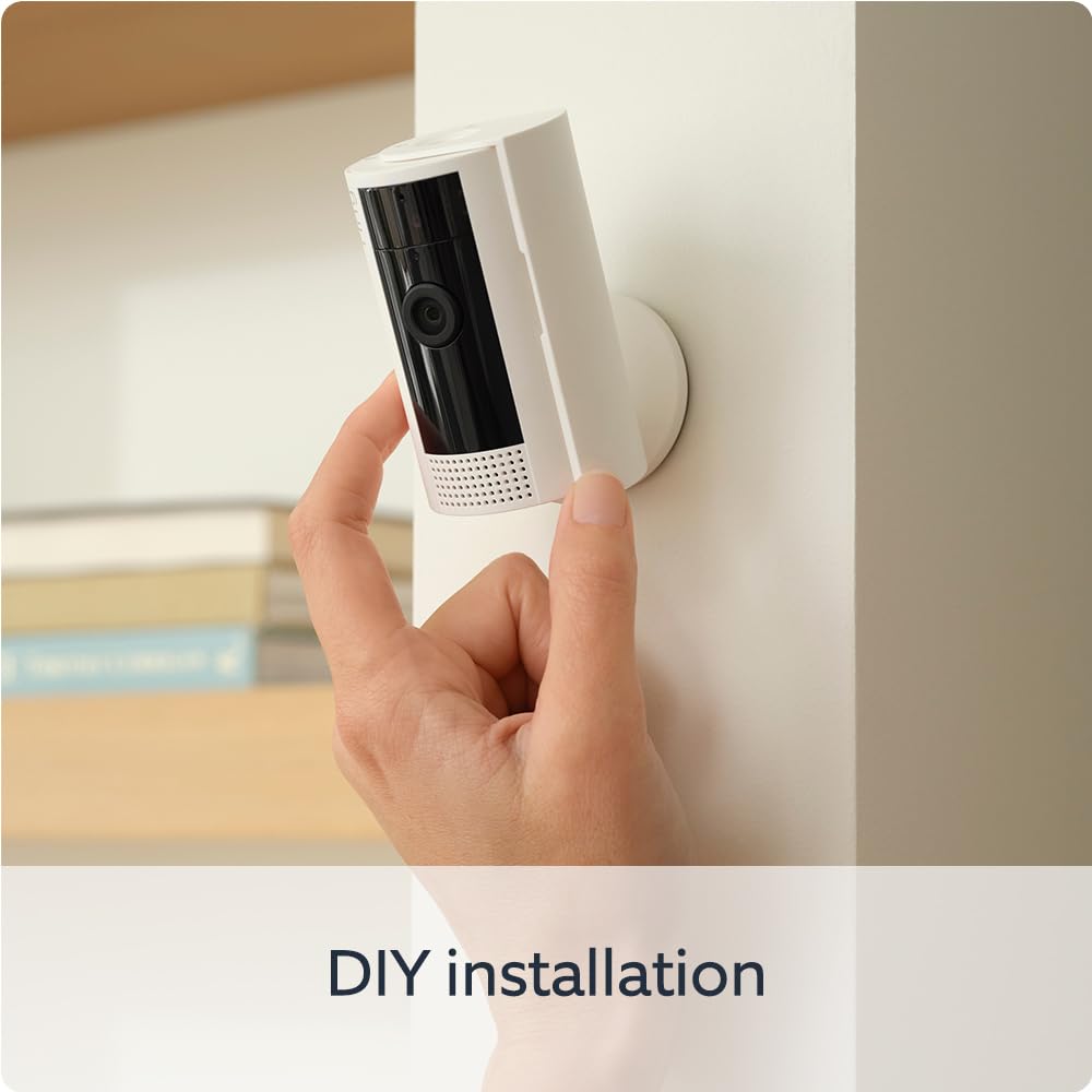 Ring Indoor Camera (2nd Gen) | Plug-In Pet Security Camera | 1080p HD, Two-Way Talk, Wifi, Privacy Cover, DIY | alternative to CCTV system | 30-day free trial of Ring Home