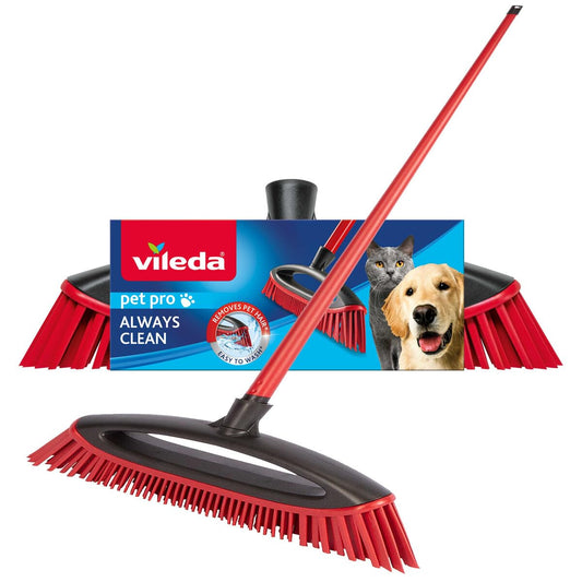 Vileda Pet Hair Remover Mop Broom