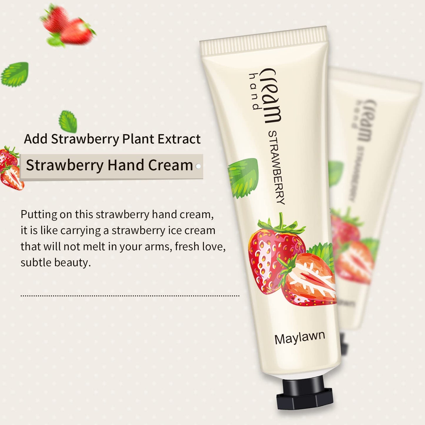 Maylawn Hand Cream, 5 x 30ml, Hand Cream Gift Sets, Vegan Friendly and Cruelty Free, Perfect for Birthday Mothers day Gifts idea For Her/Him