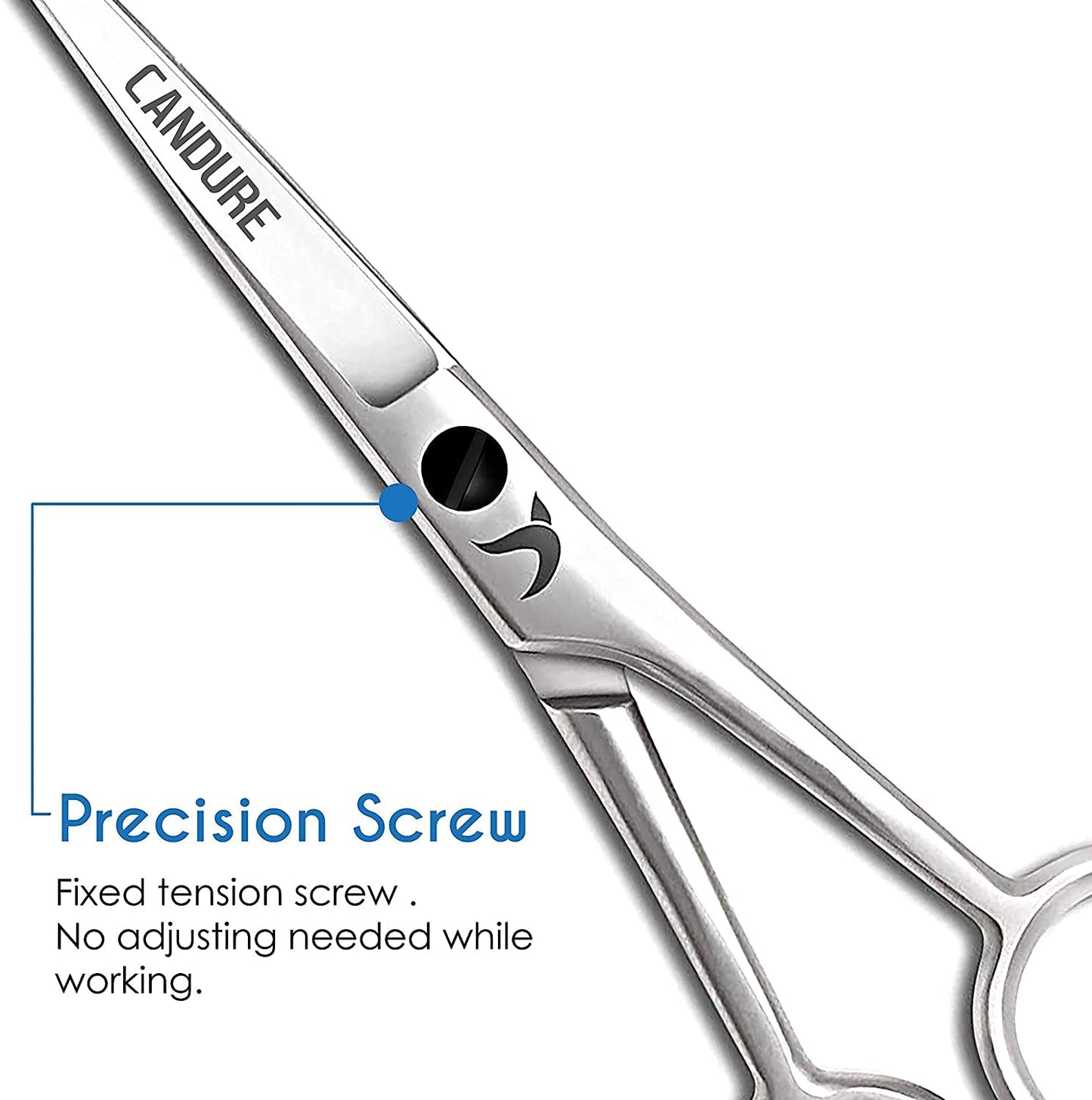 Professional Hairdressing Barber Hair Scissor, Stainless Steel Hair Cutting Shears