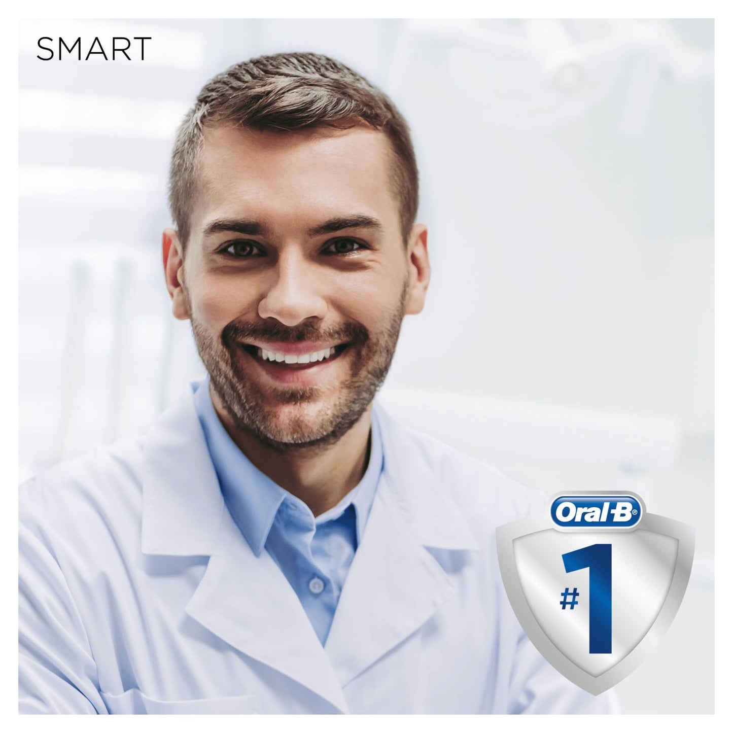 Oral-B Smart 6 Electric Toothbrushes Adults, App Connected Handle, 3 Toothbrush Heads & Travel Case, 5 Modes, Teeth Whitening, 2 Pin UK Plug, 6000N