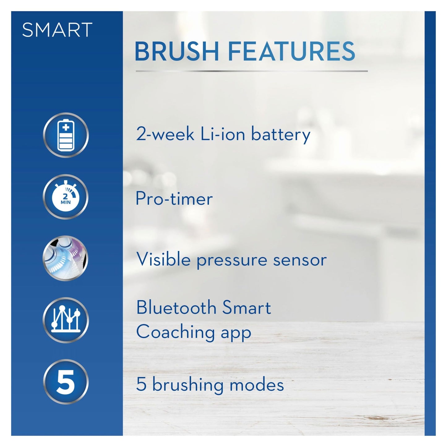 Oral-B Smart 6 Electric Toothbrushes Adults, App Connected Handle, 3 Toothbrush Heads & Travel Case, 5 Modes, Teeth Whitening, 2 Pin UK Plug, 6000N
