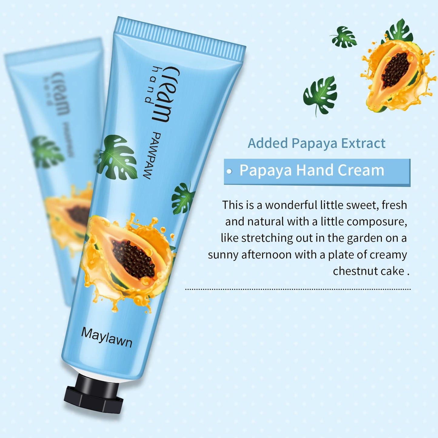 Maylawn Hand Cream, 5 x 30ml, Hand Cream Gift Sets, Vegan Friendly and Cruelty Free, Perfect for Birthday Mothers day Gifts idea For Her/Him