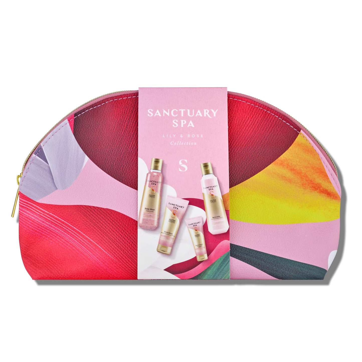 Sanctuary Spa Lily and Rose Collection Gift Set, Vegan, for Women, Birthday, Body and Bath Set