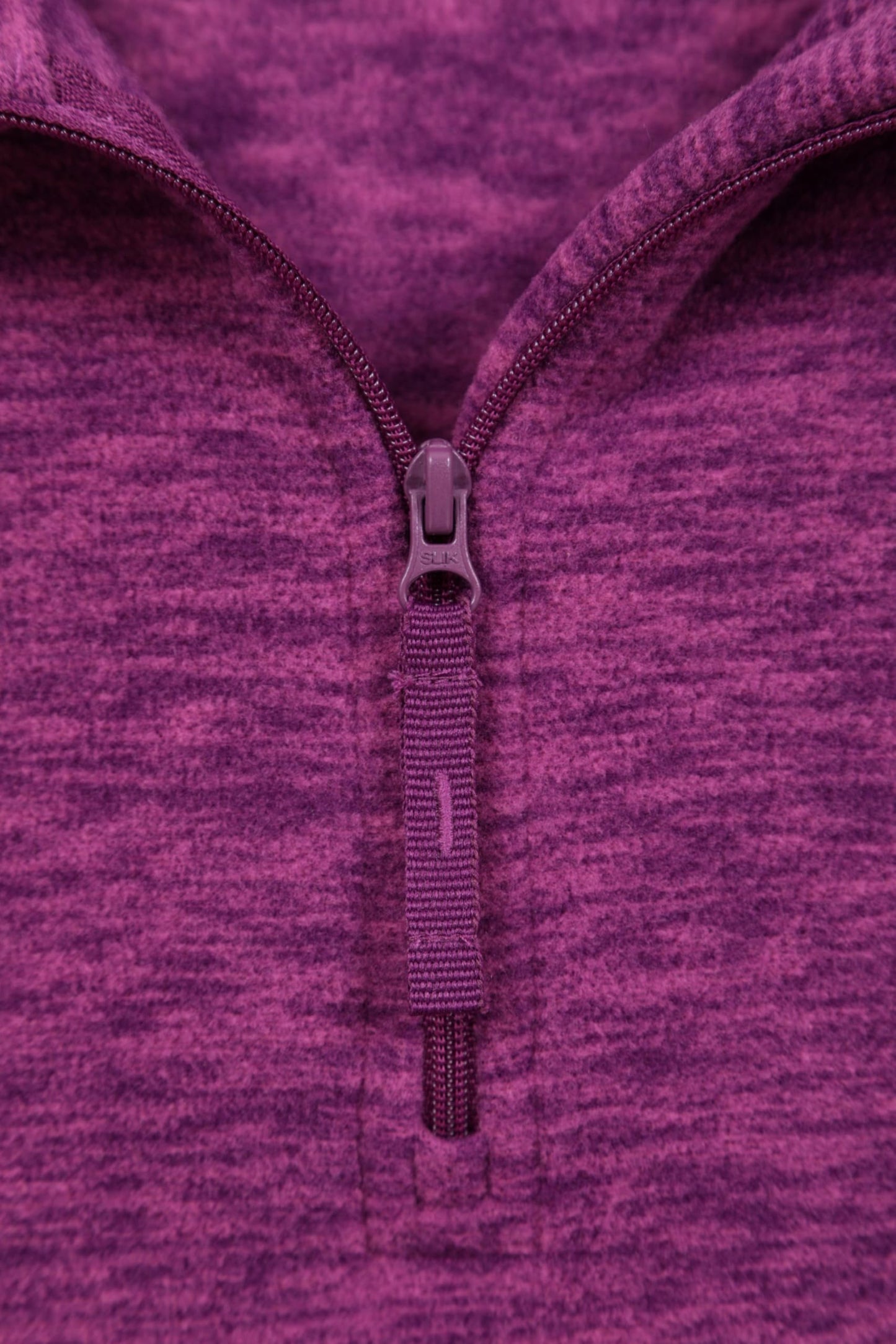 Mountain Warehouse Snowdon Womens Fleece Top - Warm Pullover, Lightweight Sweater, Half Zip, Quick Drying - Travelling Grape Women's Size 14
