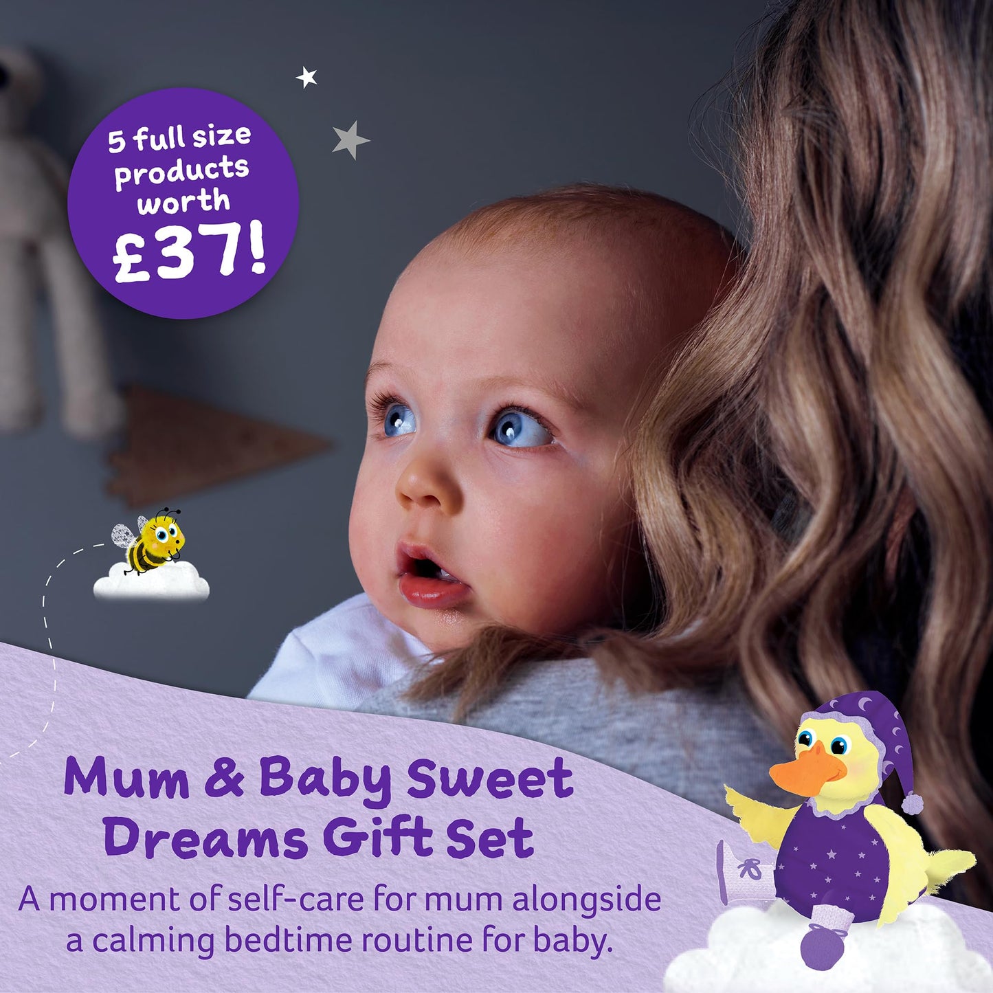 Childs Farm Mum and Baby Sweet Dreams Gift set,- Vegan and Cruelty-Free