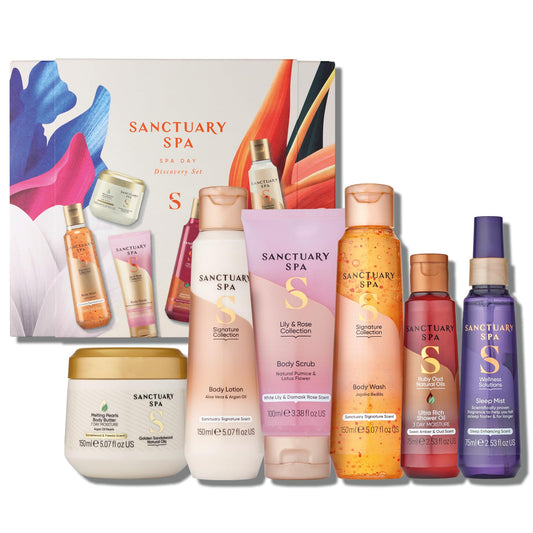 Sanctuary Spa Day Gift Set, Vegan, Gift For Women, Birthday Gift, Self Care Gift